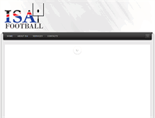 Tablet Screenshot of isafootball.com